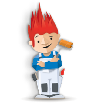 foto van een schilder